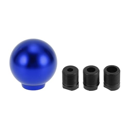 Round Ball Shift Knob Universal Gear Shifter Knob Aluminum Alloy Stick Blue