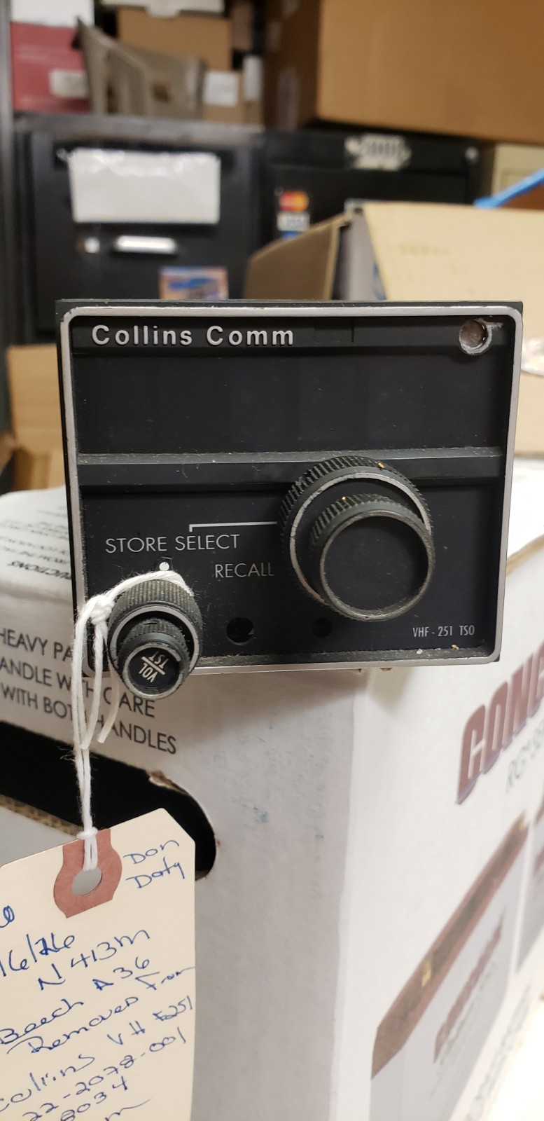 Collins VHF-251 Comm Transceiver (Part Number 622-2078-001)