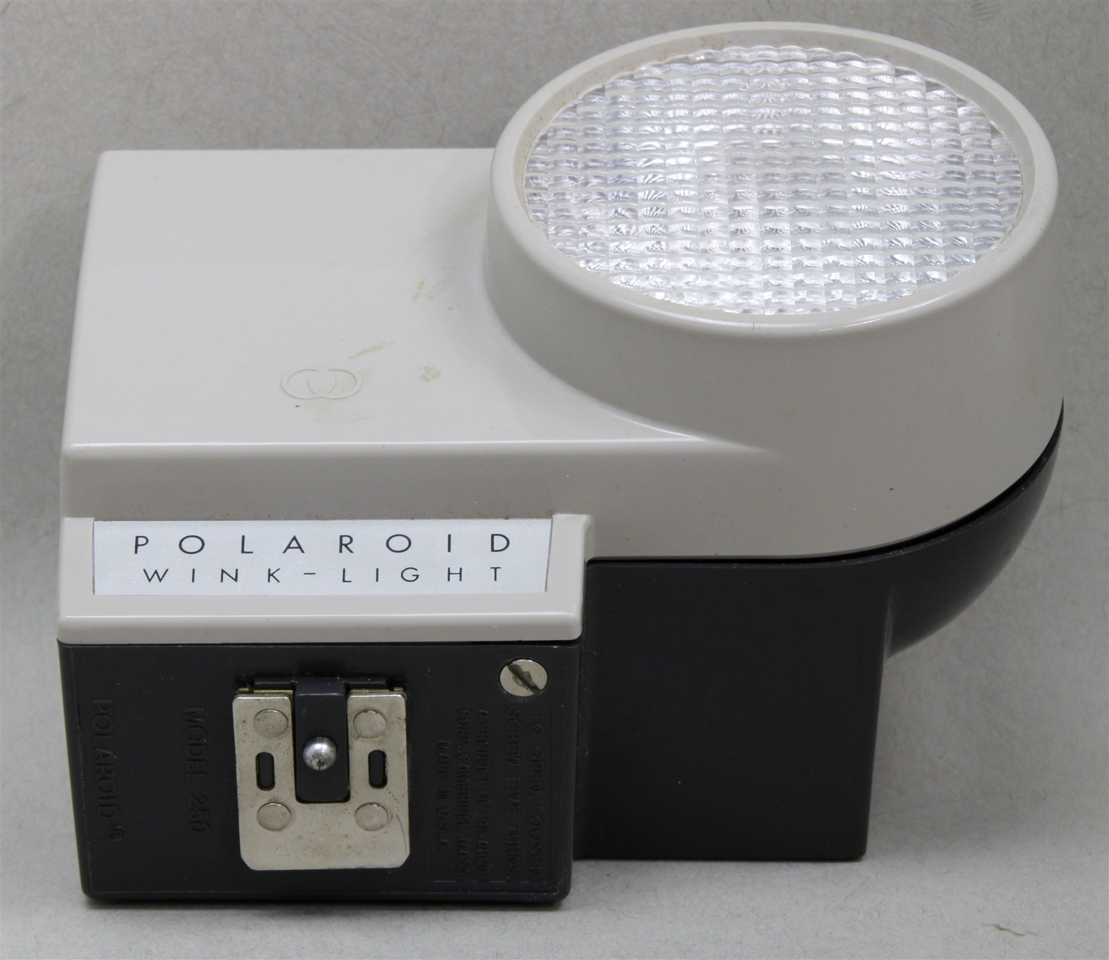 Vintage POLAROID Model 250 WINK-LIGHT Flash Unit UNTESTED Great for Display!
