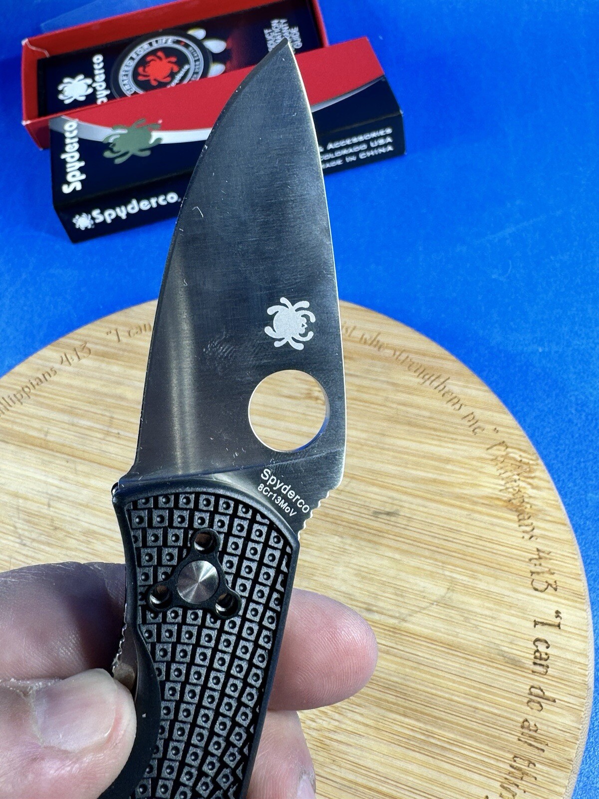 Spyderco PERSISTENCE™ LIGHTWEIGHT - PlainEdge C136PBK