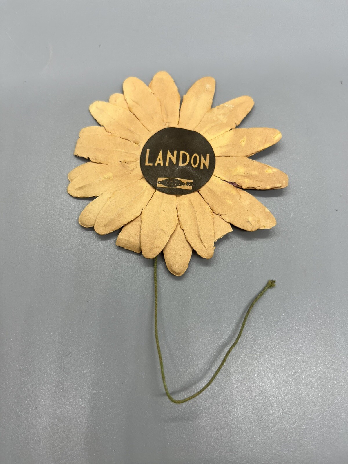Alf Landon 1936 campaign paper sunflower historic collectible cool!