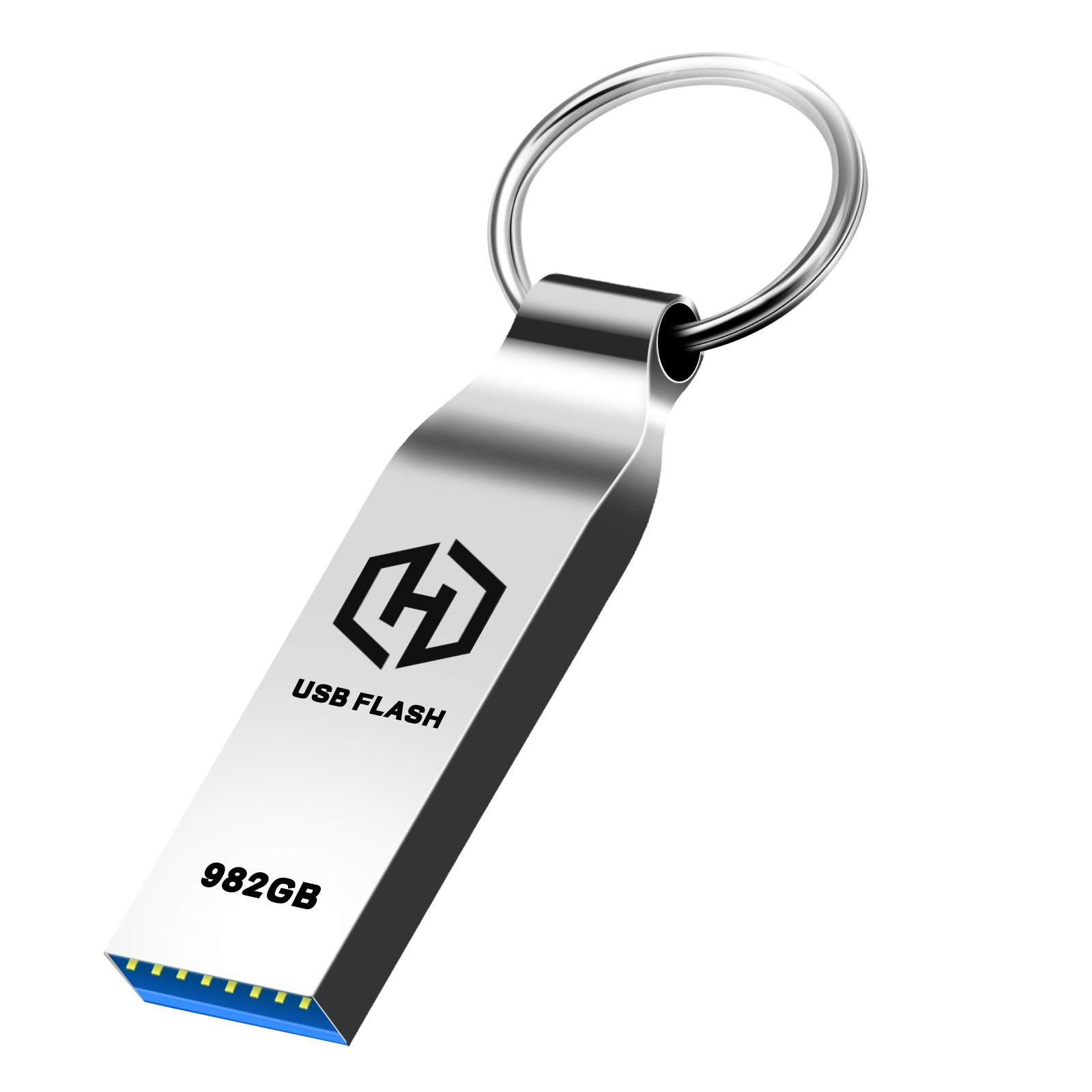 USB Flash Drive 982GB Memory Stick Thumb Drive Pendrive Metal Waterproof USB PC