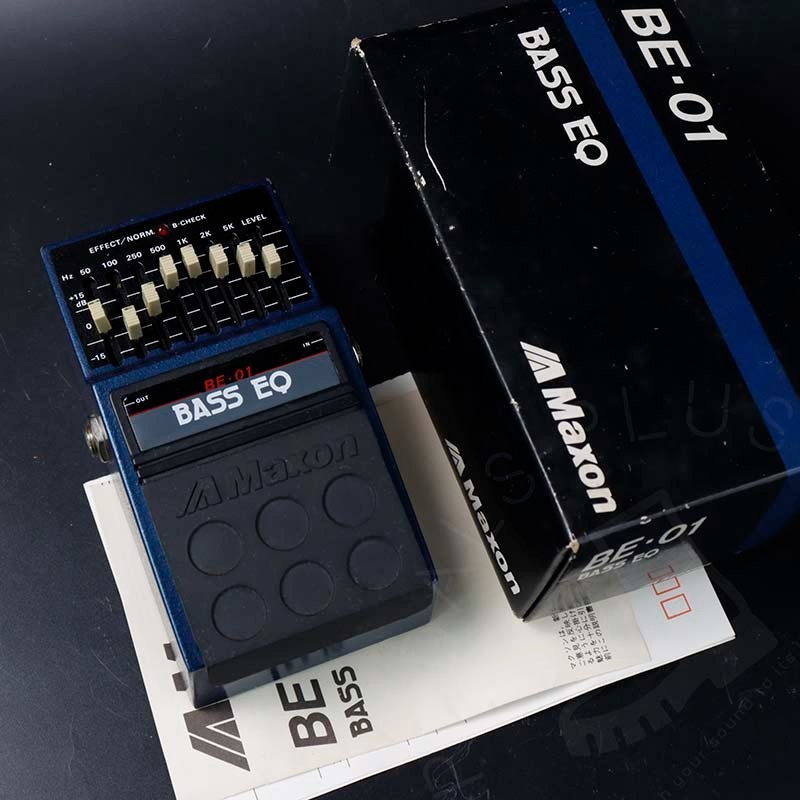 Maxon BASS EQ BE-01 80s w/ original box