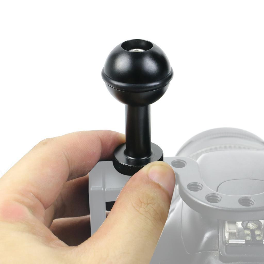 1" Ball Adapter Extension 1/4" Screw Camera System for   Diving Arm