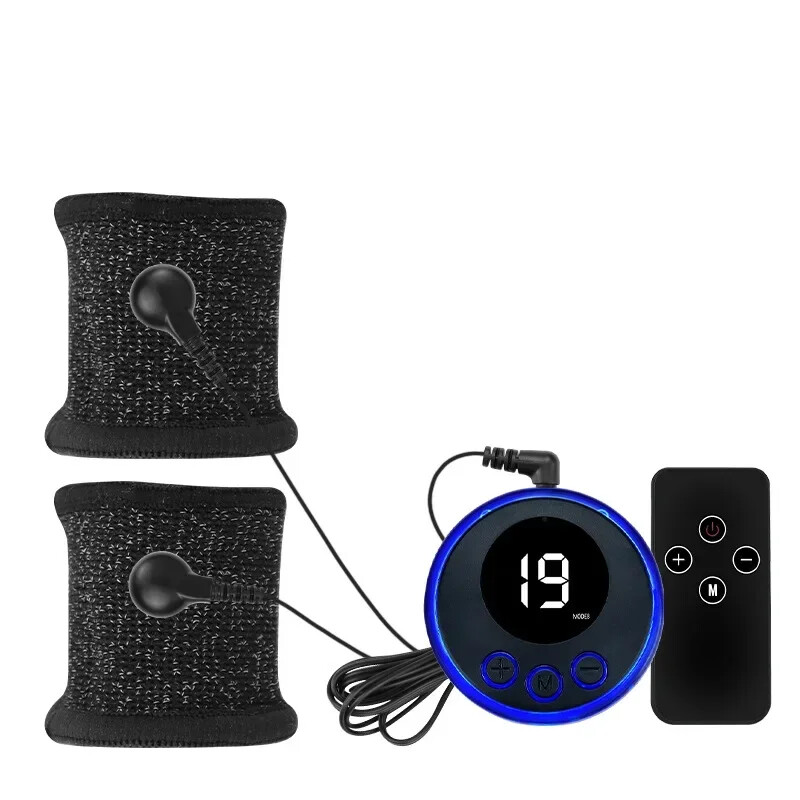 E-stim Penis Extender Enlarger Enhancer Ball Restraint Sleeve Ring Male Condom