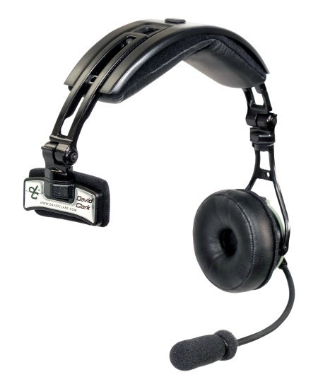 David Clark DC-3690 Single Ear Microphone Headset | 43104G-02