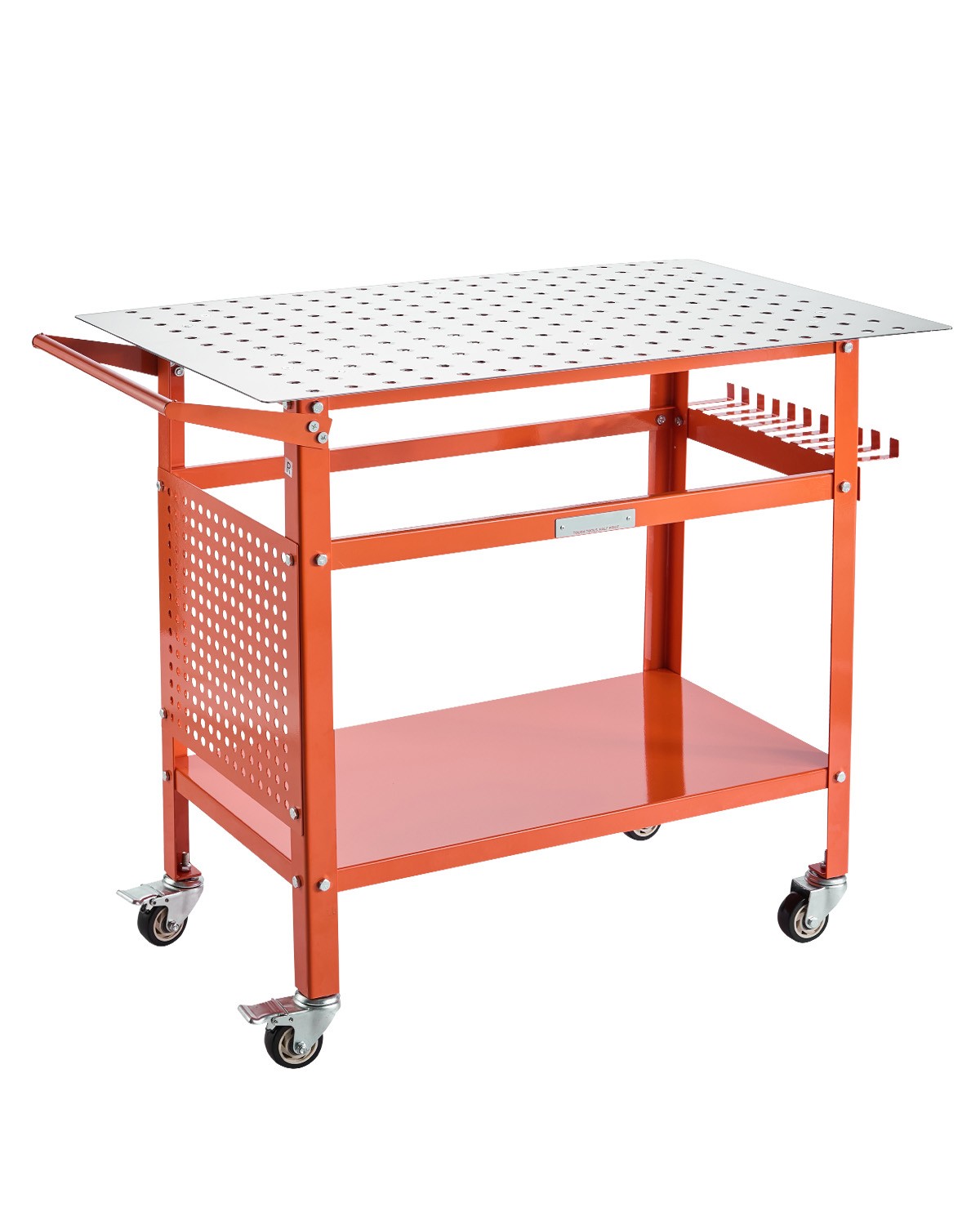 Uimoso 40"x24" Metal Workbench with 800 lbs Load Capacity for Welding Tasks