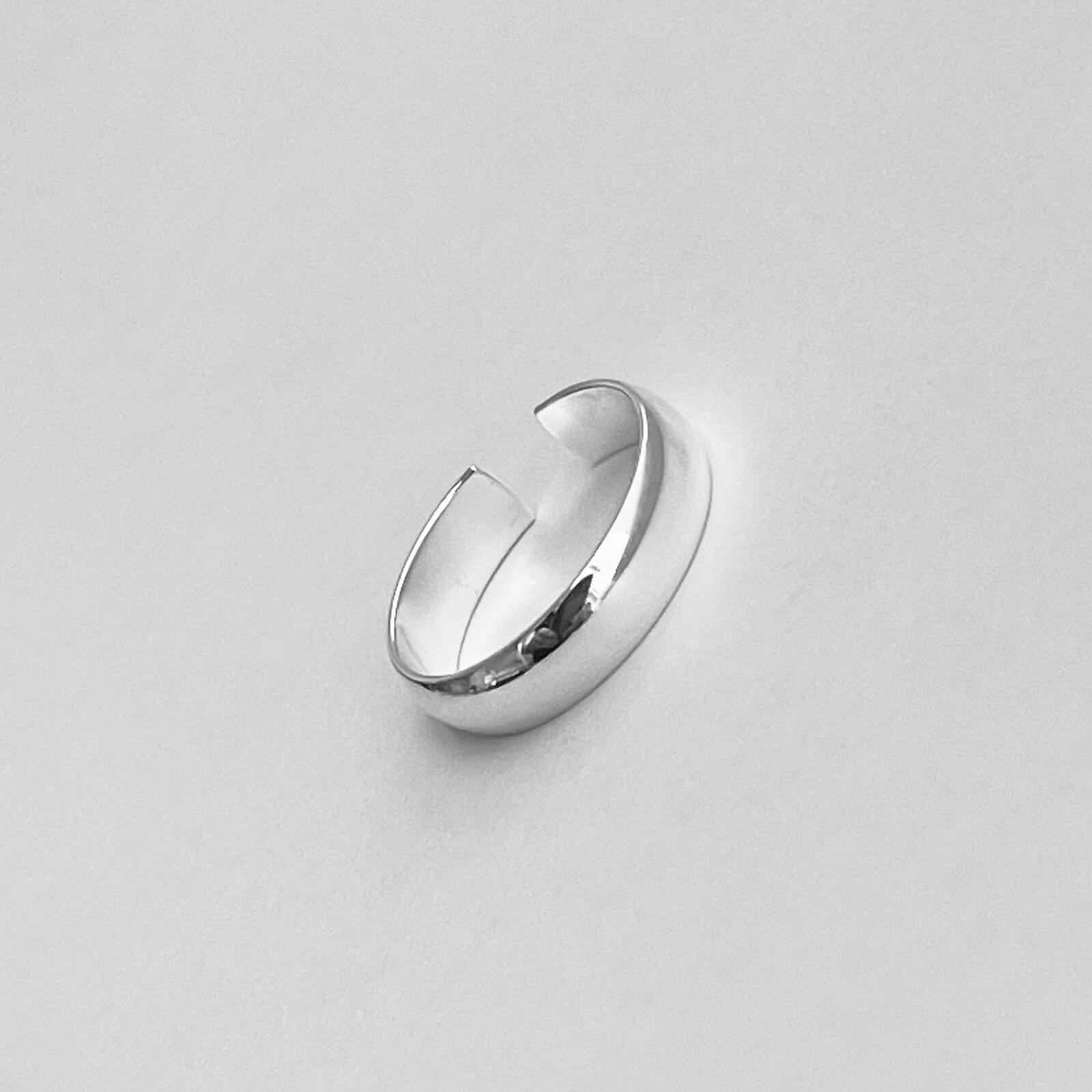 Sterling Silver 4MM Band Toe Ring, Silver Ring, Midi Ring, Pinky Ring, Rings