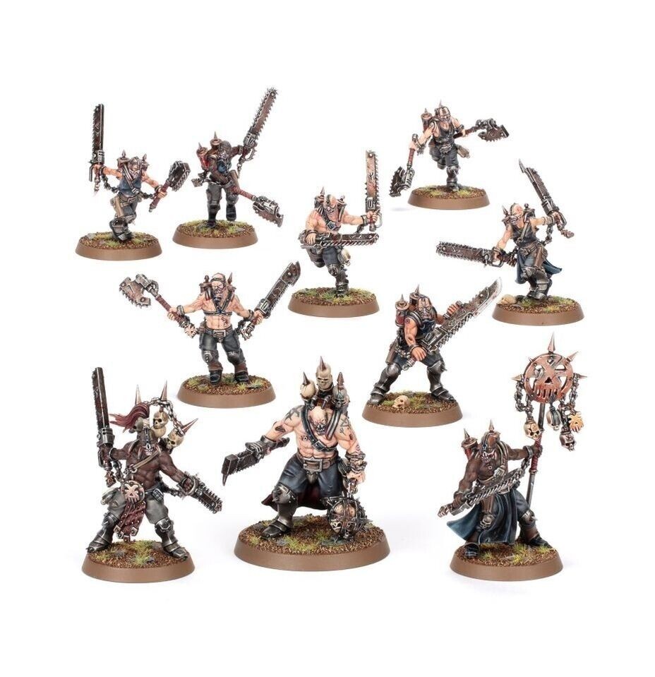 10x Khorne Jakhals - World Eaters - Brand New on Sprue - US Import Tax Prepaid*