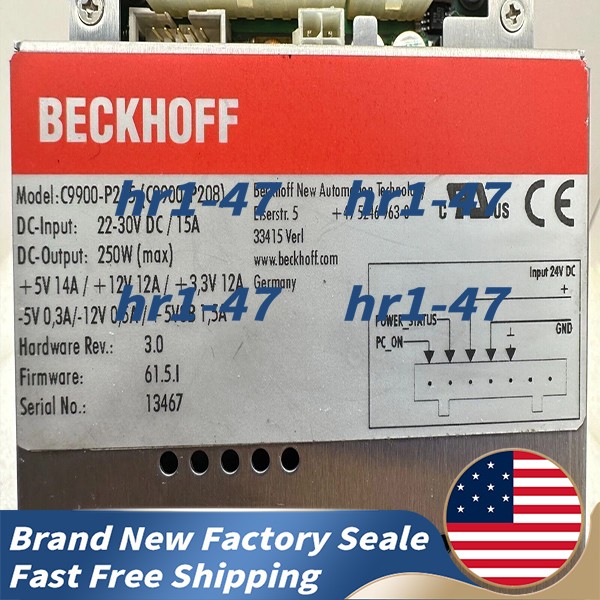 Pre-owned Beckhoff C9900-P215 Industrial Power Module 24V Free Shipping