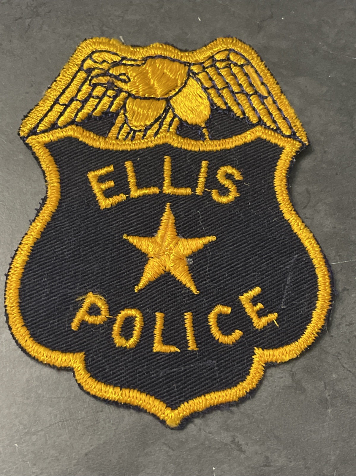 ELLIS ILLINOIS POLICE PATCH Cheesecloth Back 141
