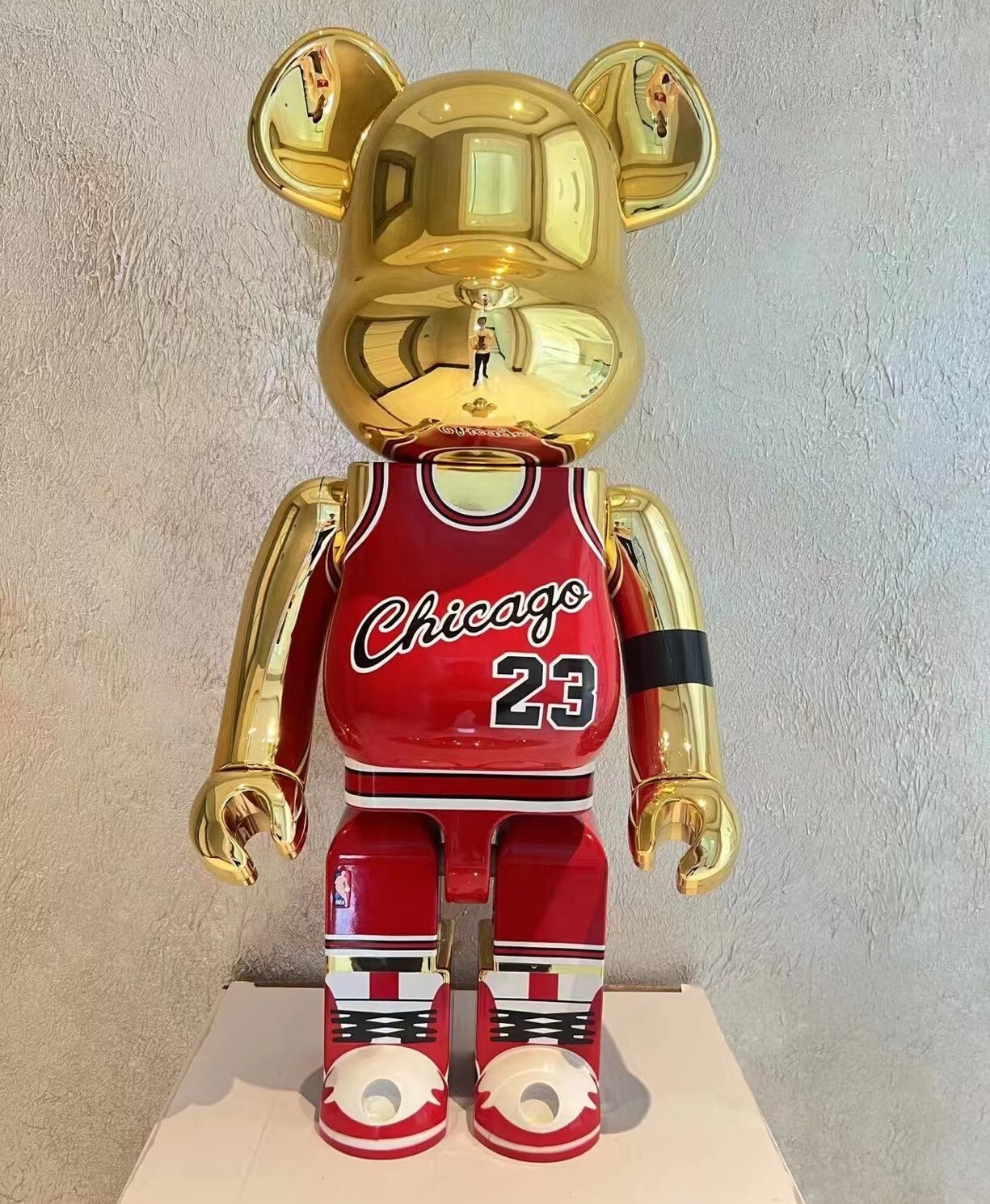 400% Bearbrick Michael Jordan Chicago No.23 Jersey Action Figure Deco Art Toy