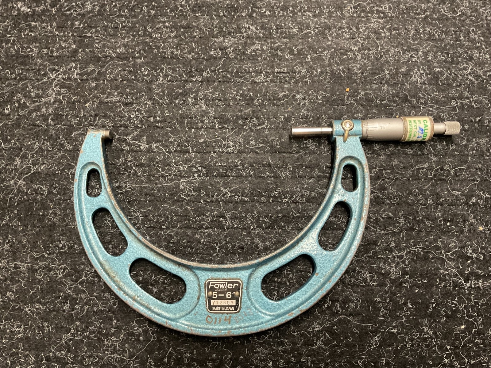 Fowler Japan Made 5-6”  Outside Micrometer