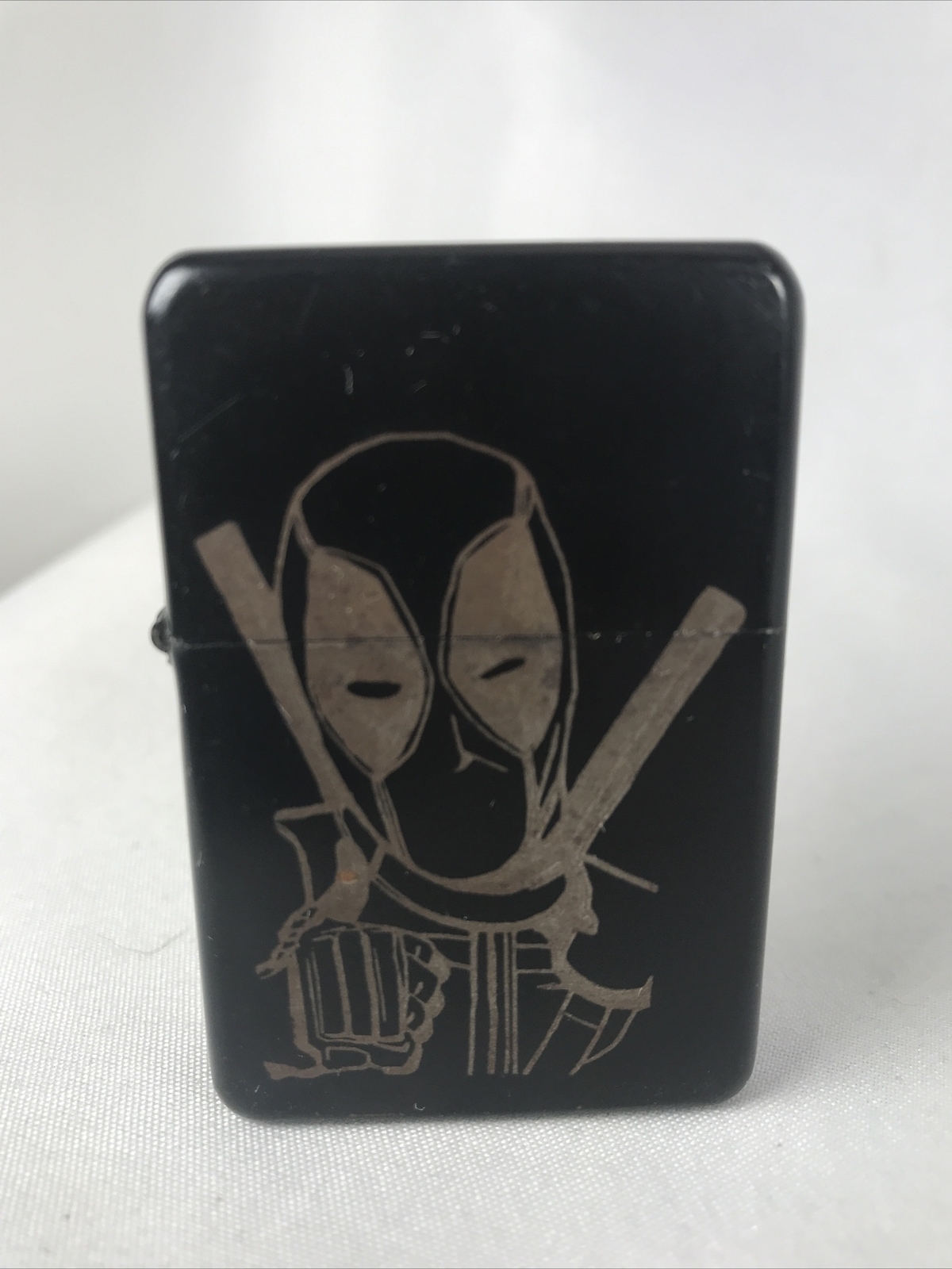 DEADPOOL LIGHTER matte black finish Used Head Closeup Star-I 2015 JB1