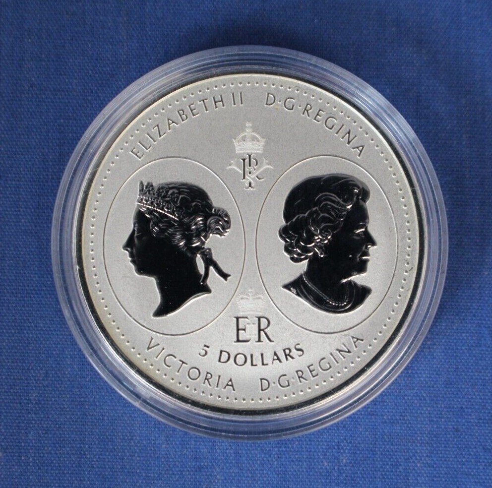 2019 Canada Silver Proof Maple Leaf 5 coin Set in Case with COA