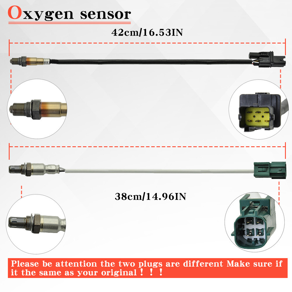 4pcs Oxygen Sensor Upstream & Down For Nissan 2004-2007 Murano Maxima 3.5L Quest