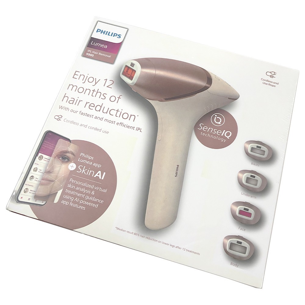 New Philips Lumea 9900 Series IPL Hair Removal