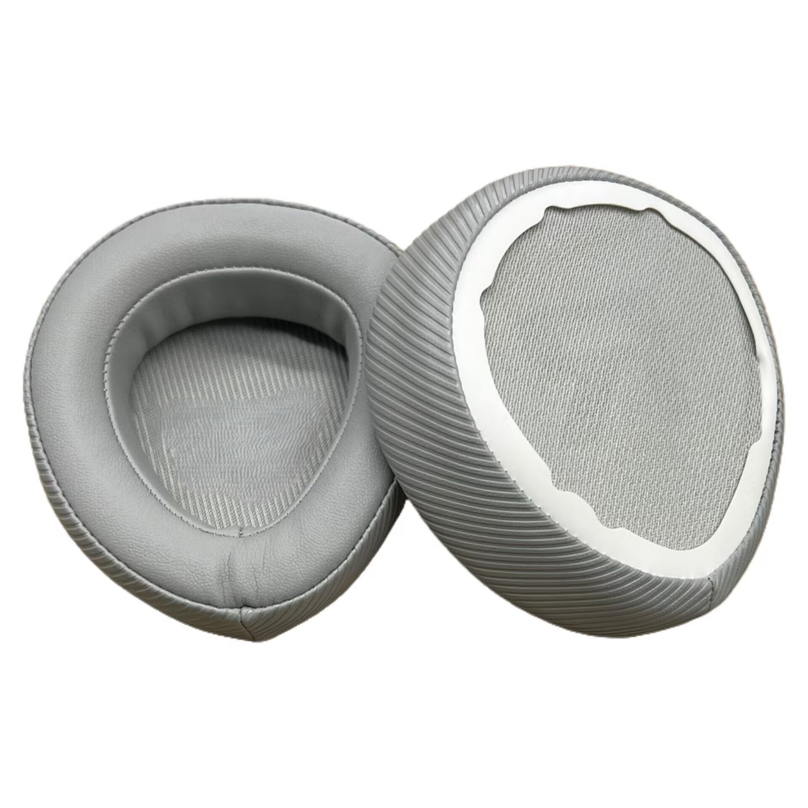 For ROG Delta2 Compatible Ear Cushions 2 Pack Mesh and Protein Leather Earmuffs