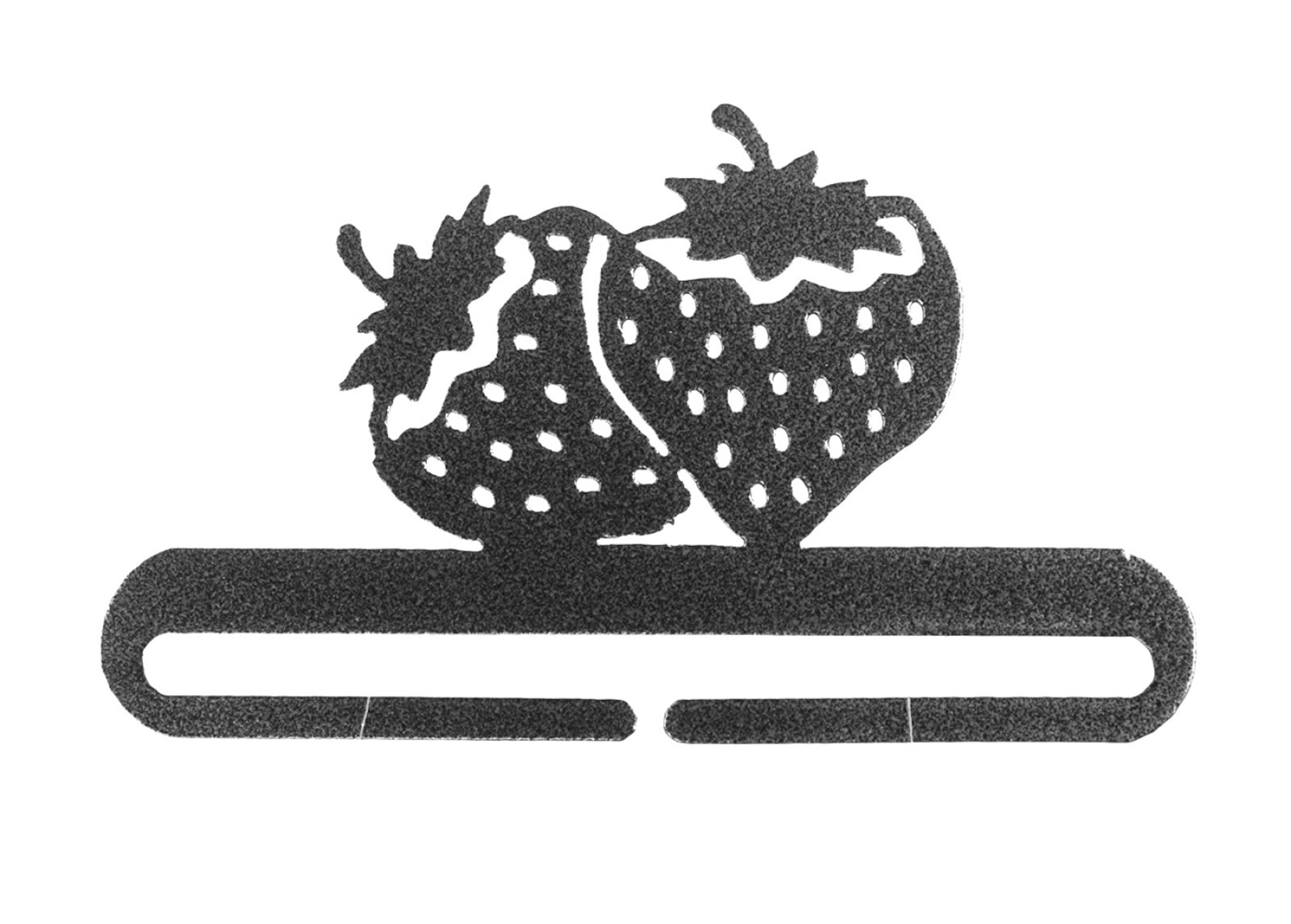 Classic Motifs 6 Inch Strawberry Split Bottom Craft Holder