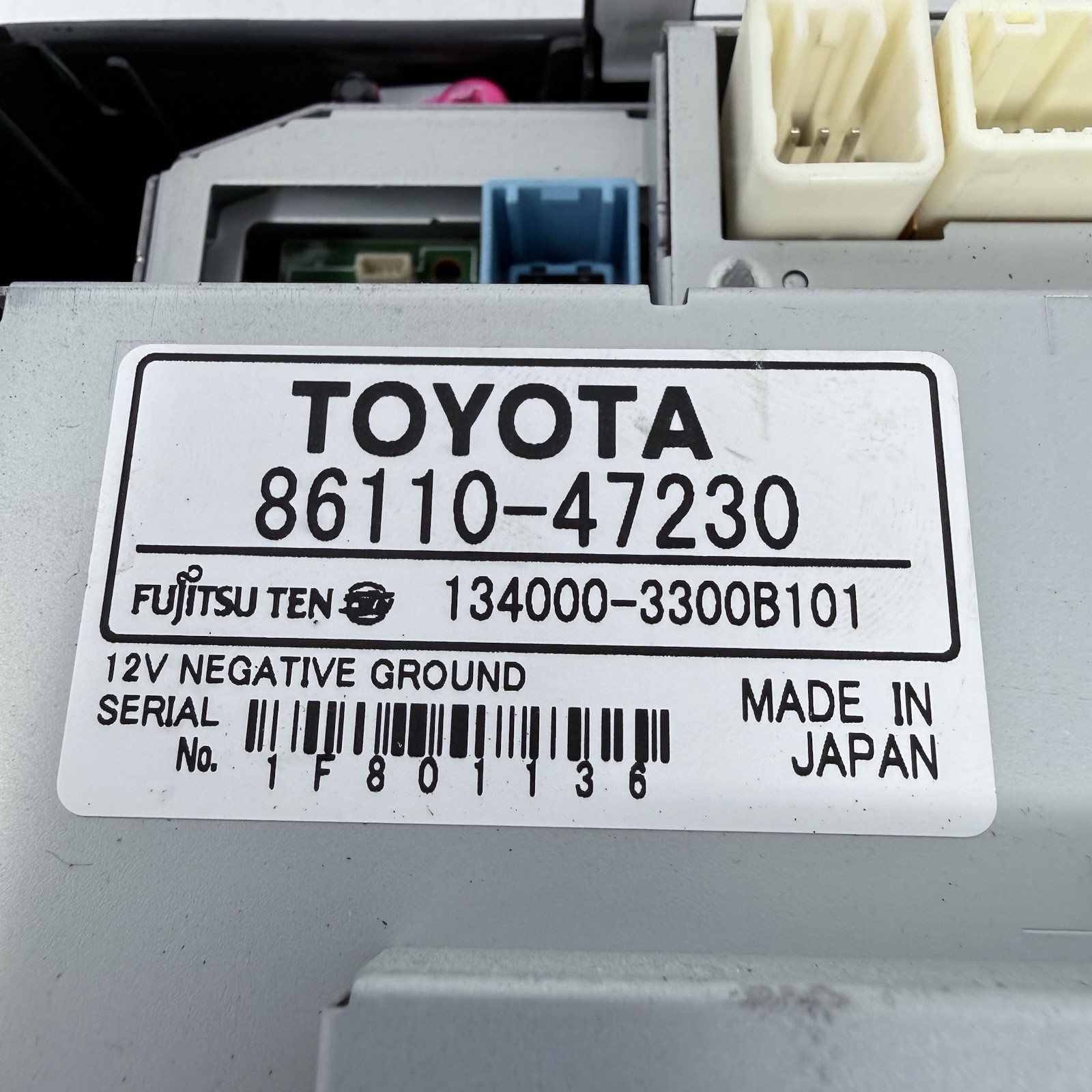 2004-2009 Toyota Prius MFD Multi-Function Display Screen 86110-47230 OEM