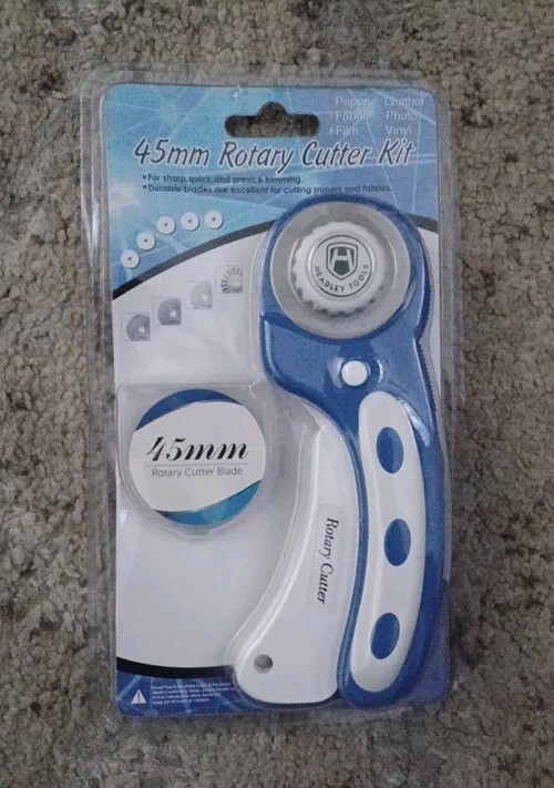 Rotary Cutter 45MM 5 Blades Fabric Leather Vinyl Paper