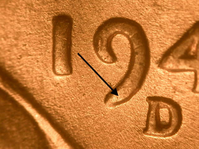 1945 D DDO-010 Doubled Die Obverse Ch BU Uncirculated Red Lincoln Cent
