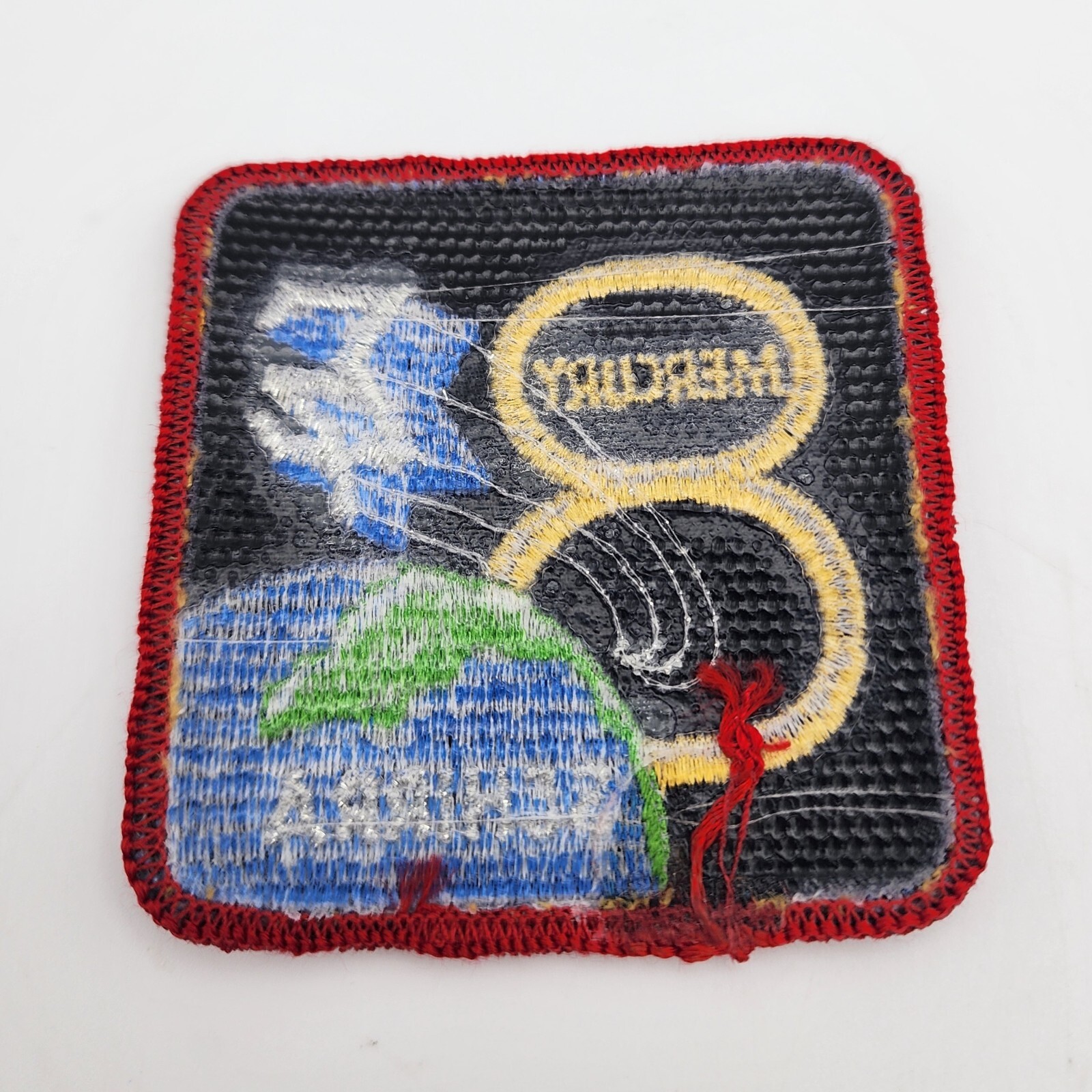 NASA WILLABEE & WARD SPACE PATCH MERCURY 8 SCHIRRA