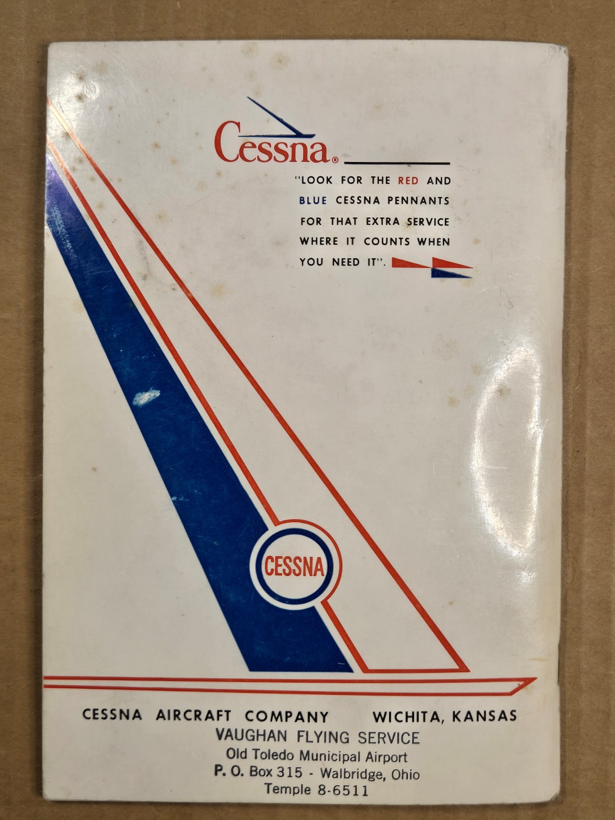 CESSNA Model 150 Owner's Manual 1964 - Good Condition
