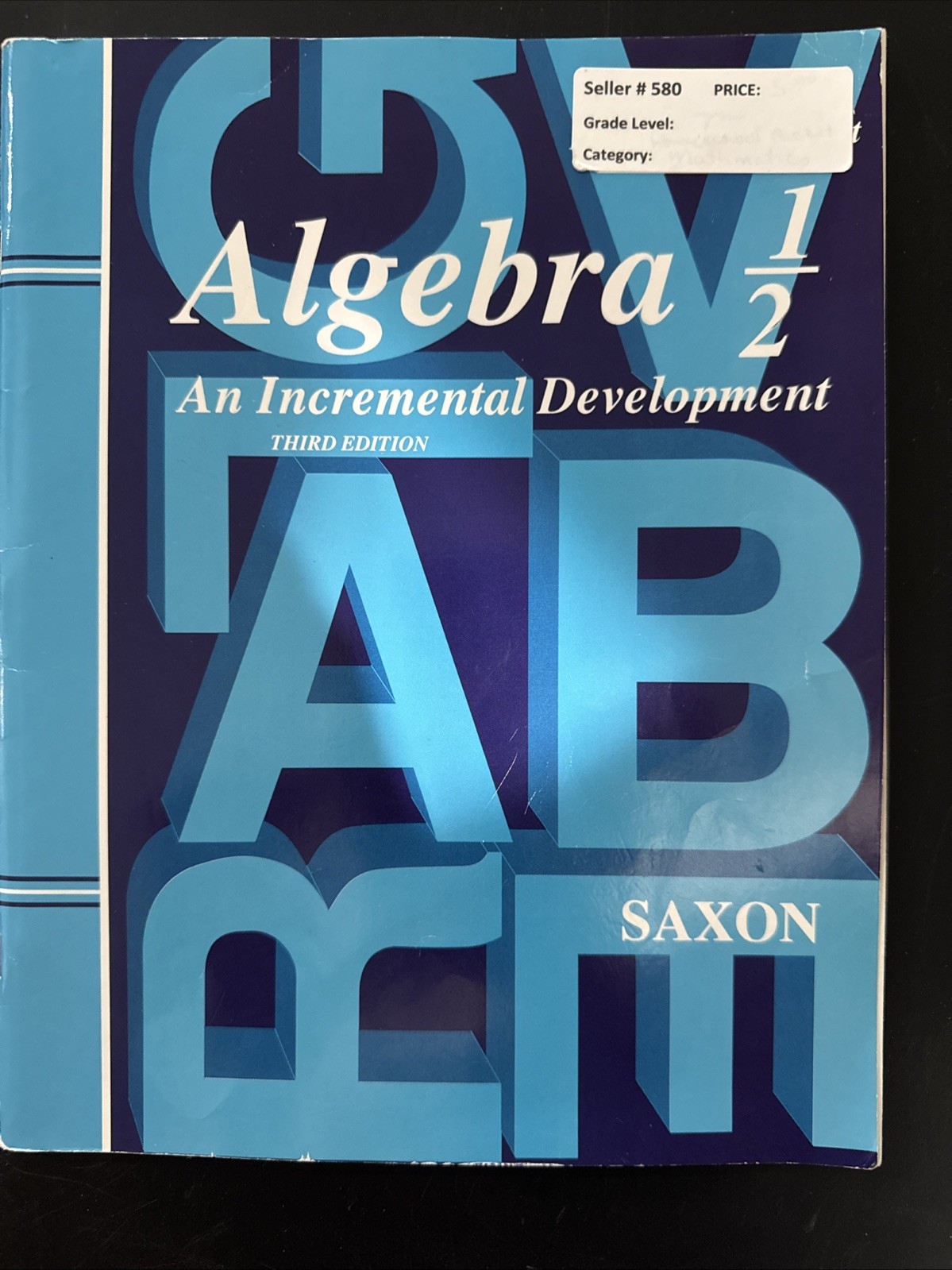 Saxon Algebra 1/2 Third Edition Homeschool Packet, Test & Problem Set Solutions