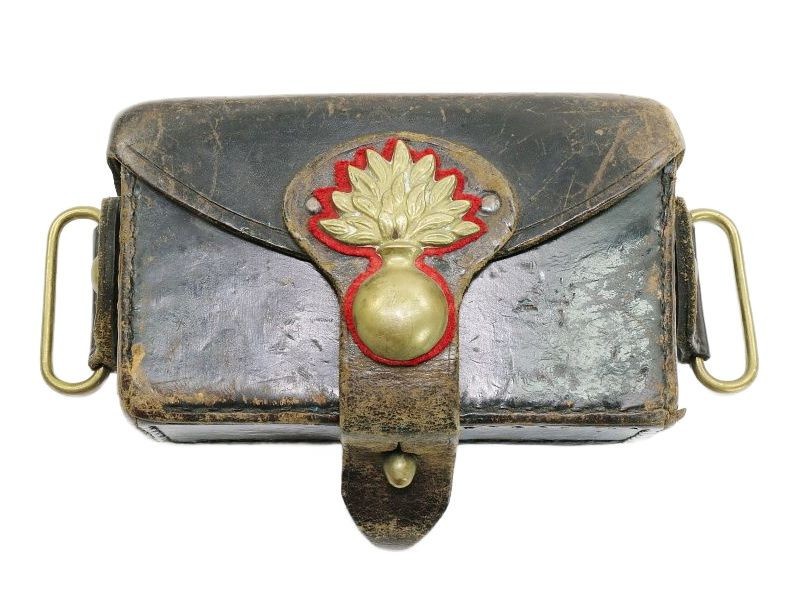 Original Italian Carabinieri Leather Ammo Pouch