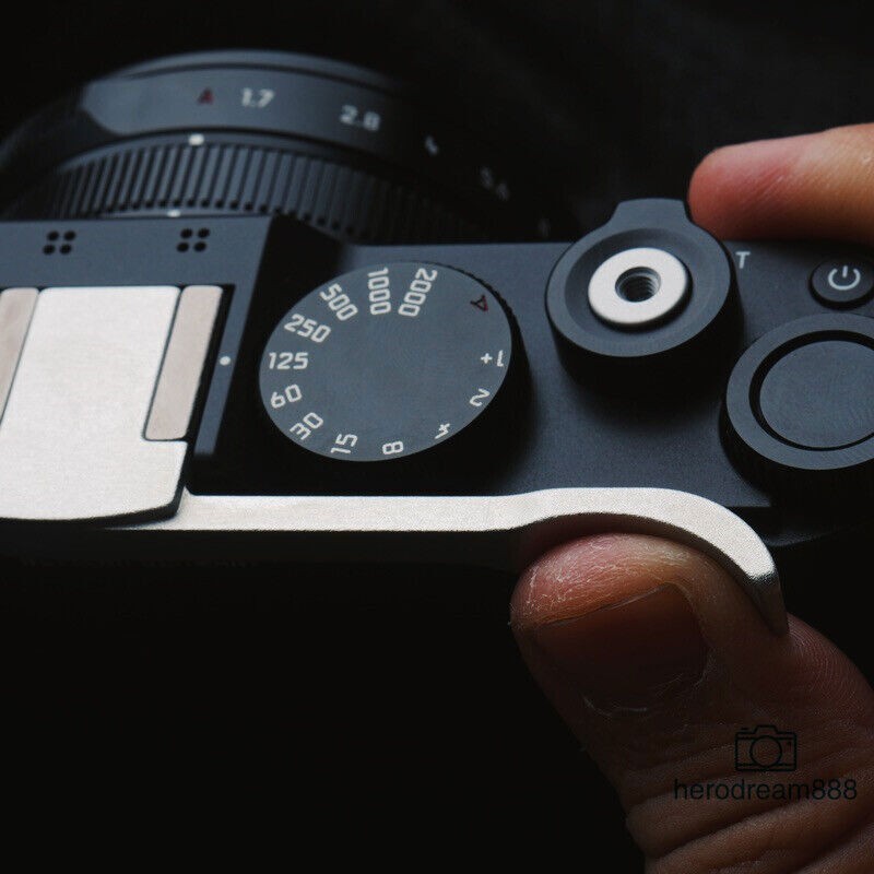 Hot Shoe Thumb Up Grip for Leica D-LUX8 DLUX8 Camera Aluminum Support Handle