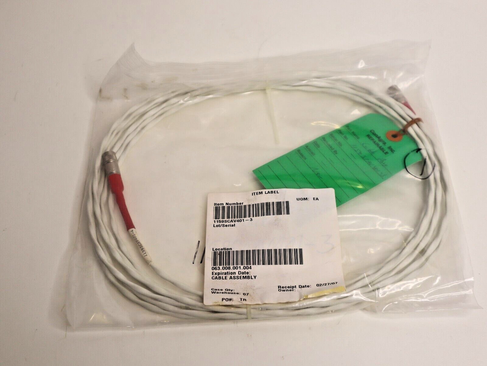 Gulfstream 1159SCAV401-3 Cable (New Surplus)