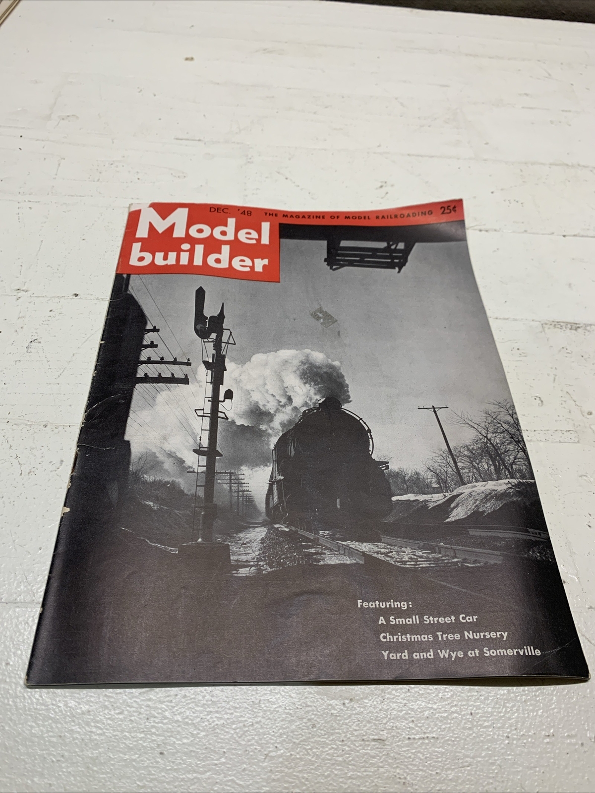 Model Builder 1948 December Lionel Train Magazine