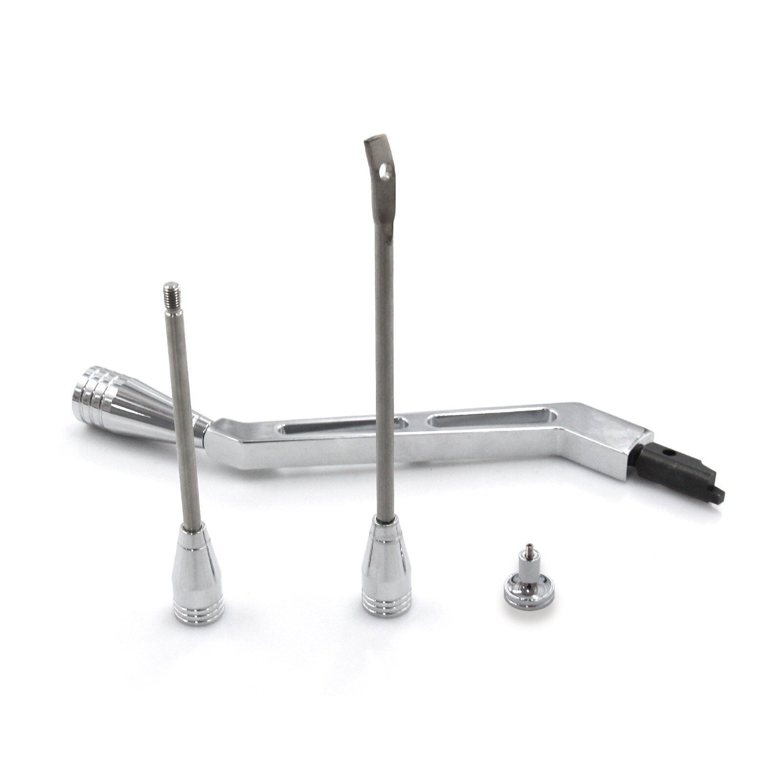 New Billet Aluminum GM Column Shifter Turn Signal Lever Hazard Tilt KIT Polished