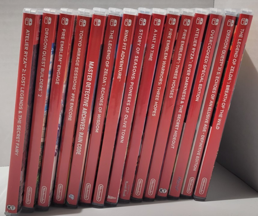 Nintendo Switch OEM Cases and Original Artwork (No Game)