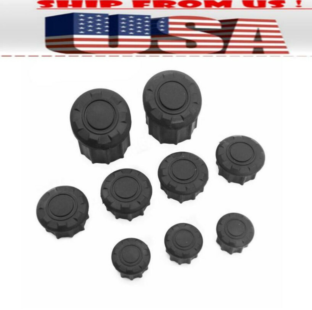 For BMW R1250GS LC/ Adventure R1200GS / ADV Frame Hole Cover Caps Plug Set