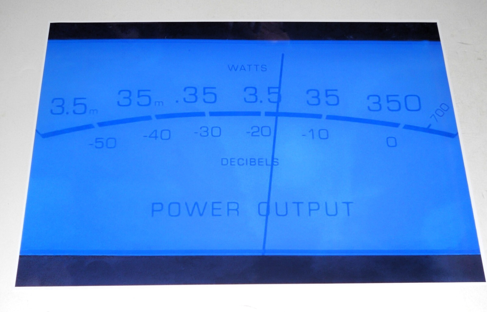 McIntosh MC352 Power Meter Amplifier Ad Poster 19"x13" Mcintosh Amp Promo