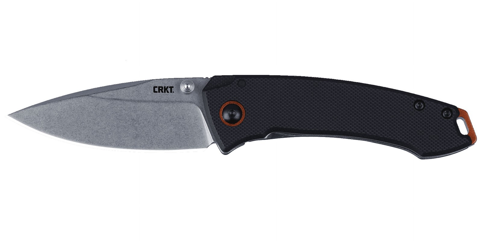 CRKT 2522WM Tuna Compact Folding Pocket Knife, 3" High Carbon Stainless Steel