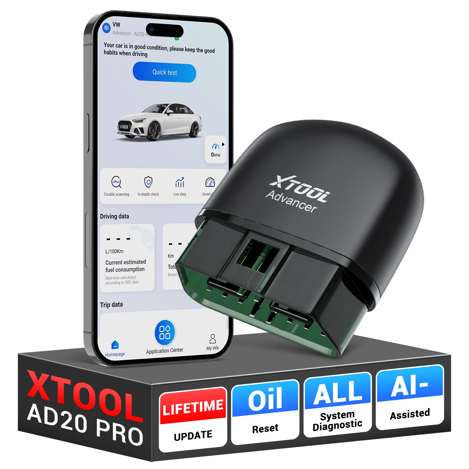 2026 XTOOL AD20PRO Bluetooth OBD2 Scanner All System Diagnostic Tool Code Reader