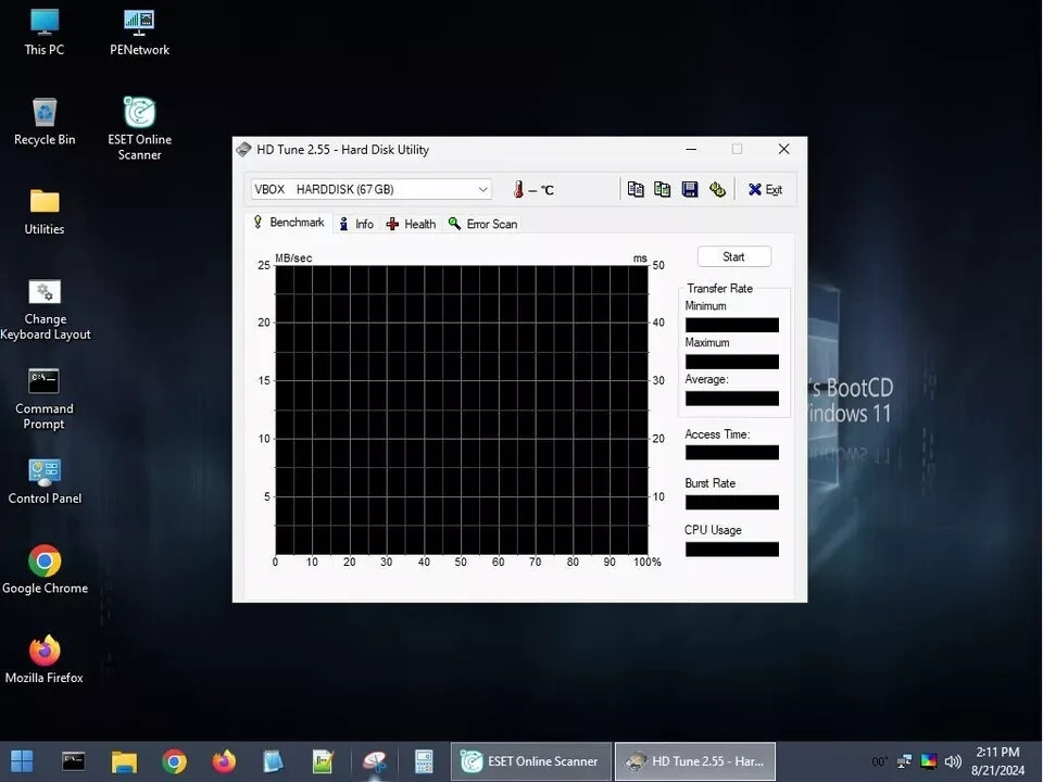 Hiren’s Boot 2025 Version ~ Computer Diagnostic Repair Data Recovery ~ 99+ Tools