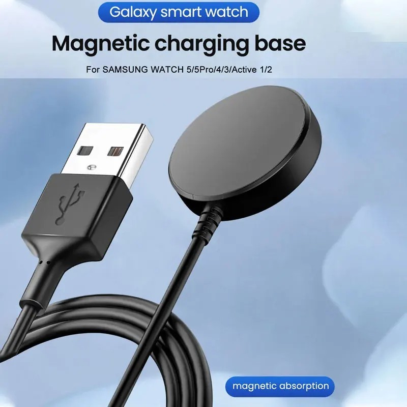 Magnetic Wireless Charger for Samsung Galaxy Watch 8/7/6/5/4 Fast Dock