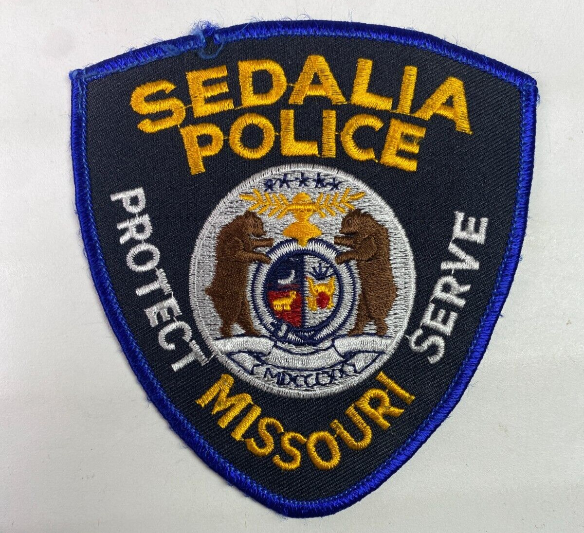 Sedalia Police Missouri MO Patch O8