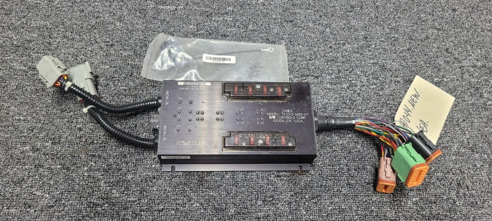 Dinex T2-DIO-168S-K7 I/O Control Dio Module Genuine Gillig 13-41361-026, 12-Pins
