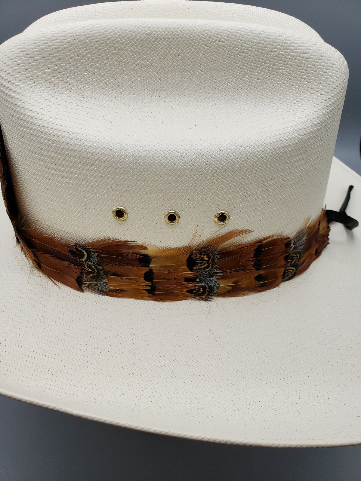 WESTERN COWBOY Feather Hatband tie for Cowboy hat - FHB-08