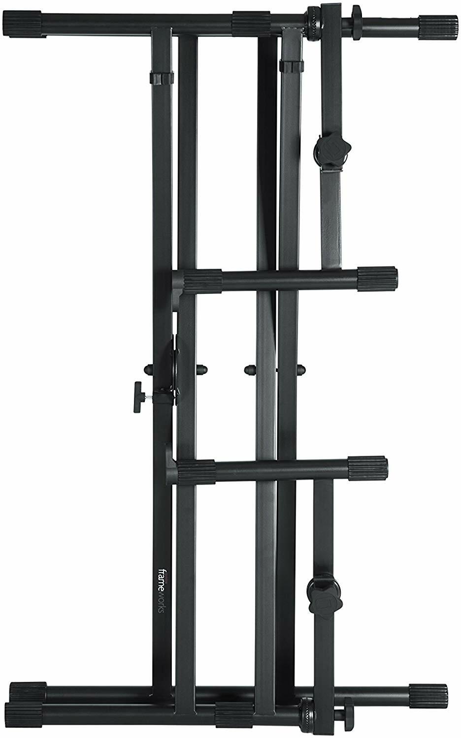 Gator GFW-KEY-5100X Frameworks Heavy Duty 2Tier X-Braced Keyboard Stand 0 Ship
