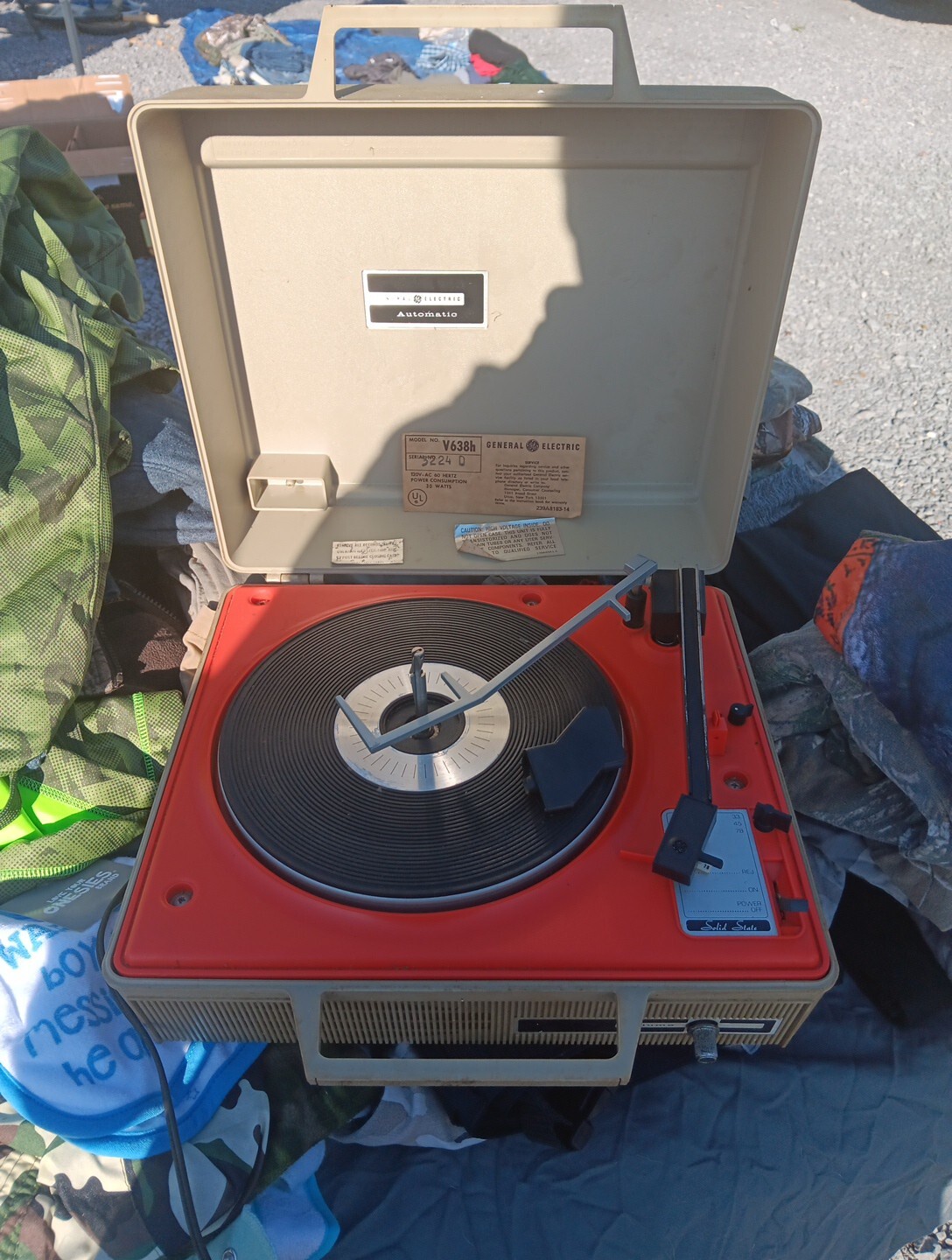 general electric record player