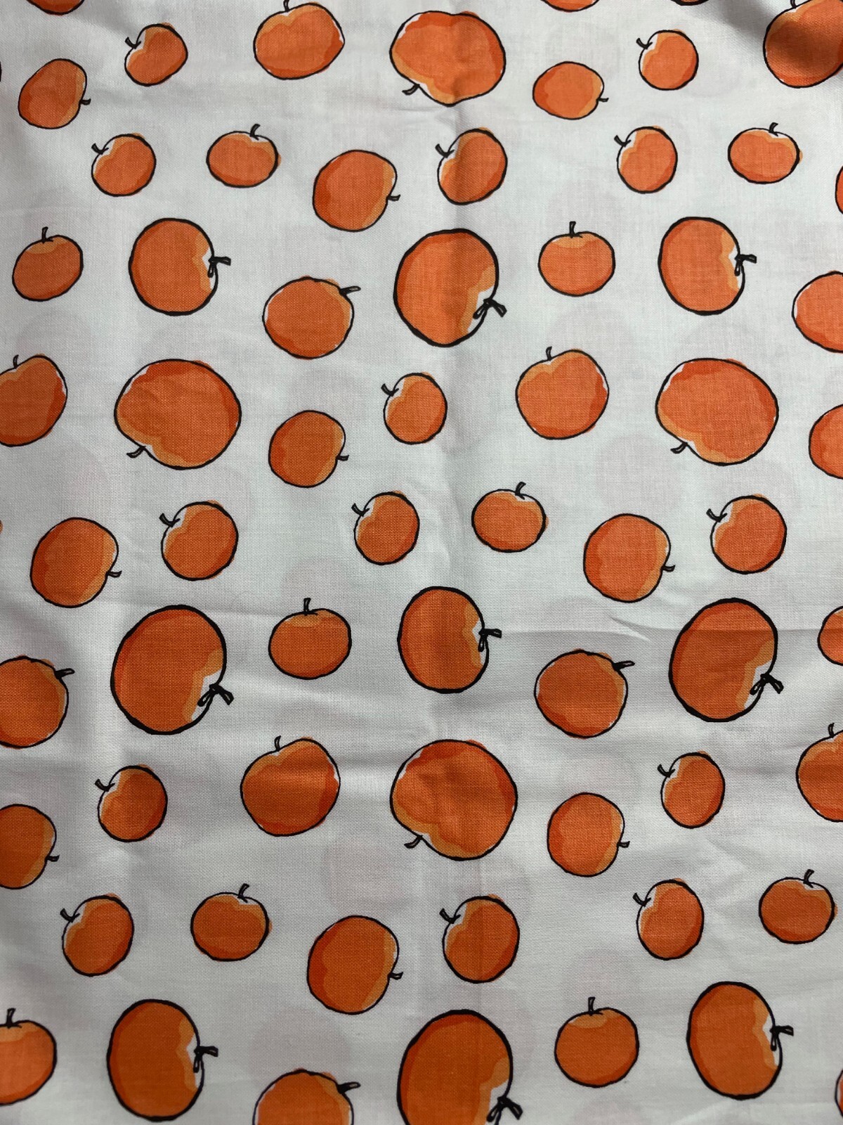 2YD HALLOWEEN  Pumpkins FABRIC by RILEY BLAKE DESIGNS #C7742 100%COTTON