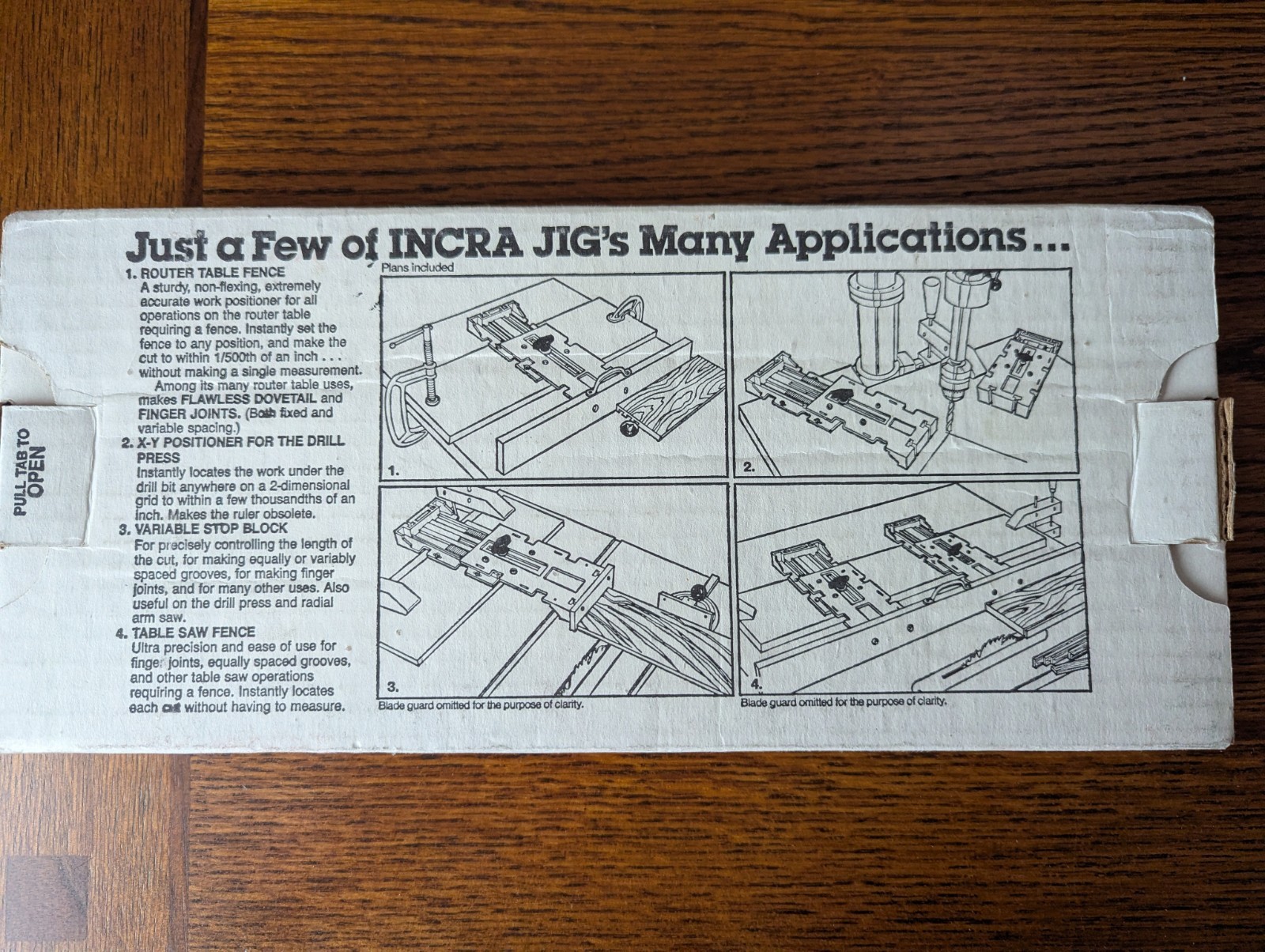 Incra Jig Universal Precision Positioning Jig. Never used - Box opened.