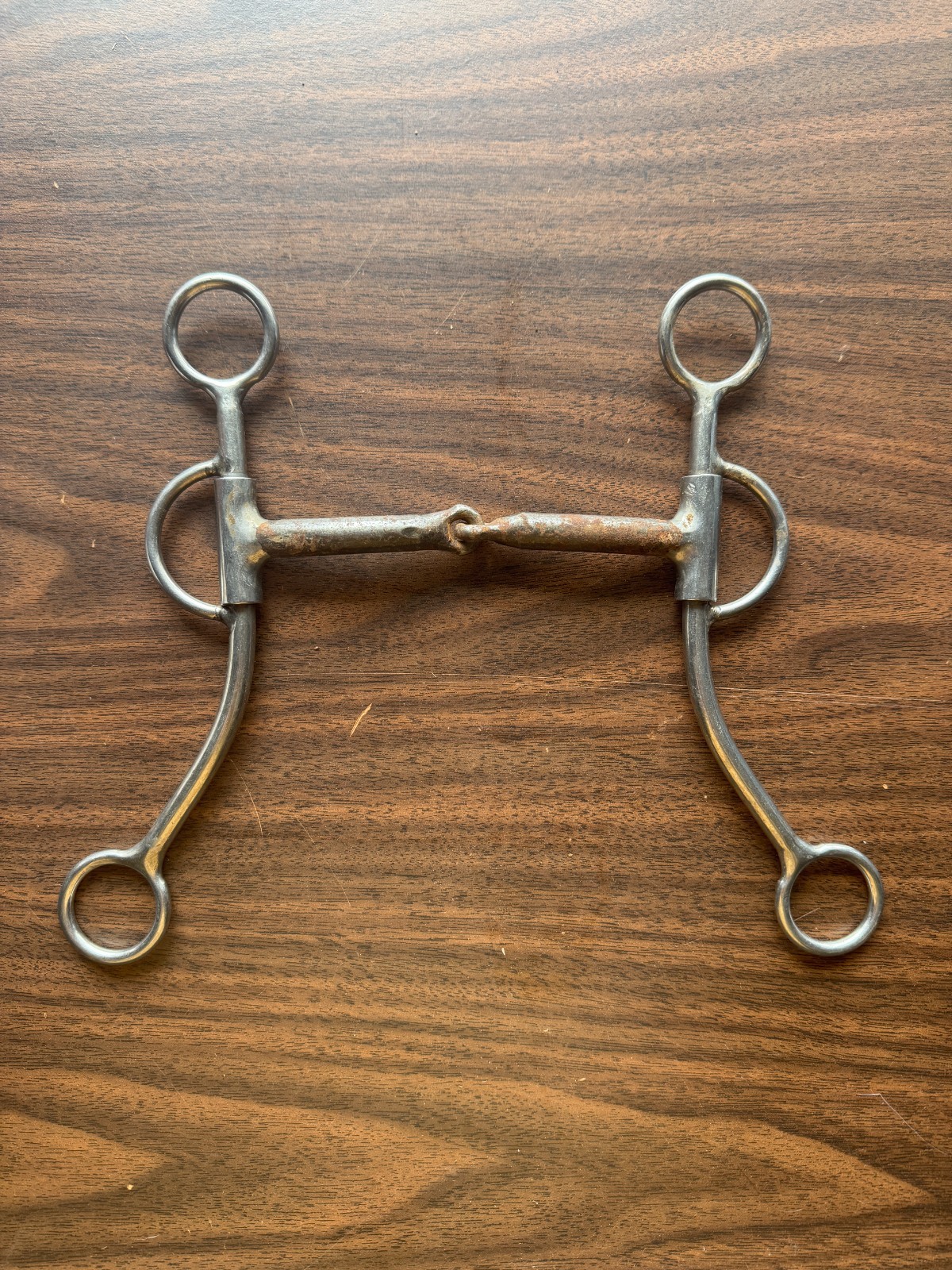 Reinsman #188 Western Curb Bit - Single-Jointed Mouth - Used