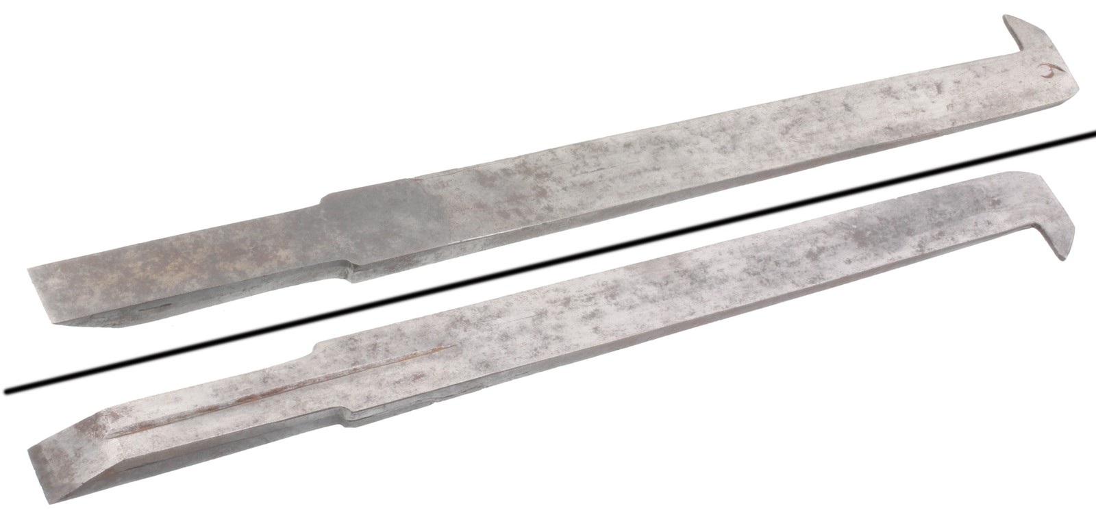 Orig. Unmarked 7/16" Cutting Iron for Wooden Plow Plane, No. 6 - mjdtoolparts